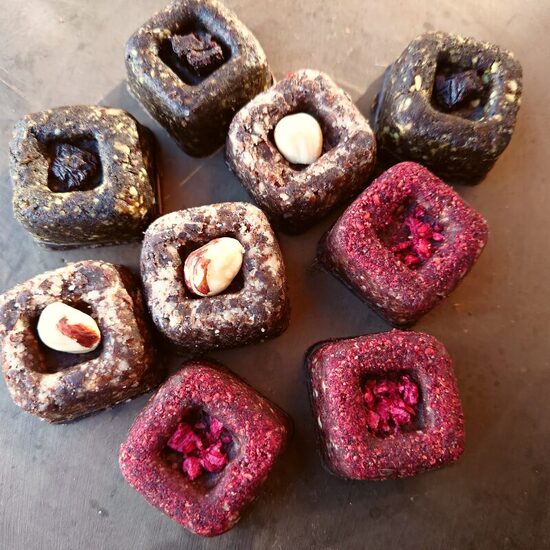 Karoba šokolādes trifeles