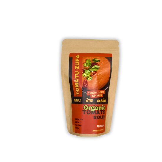 Bio tomātu un lēcu zupa 50g