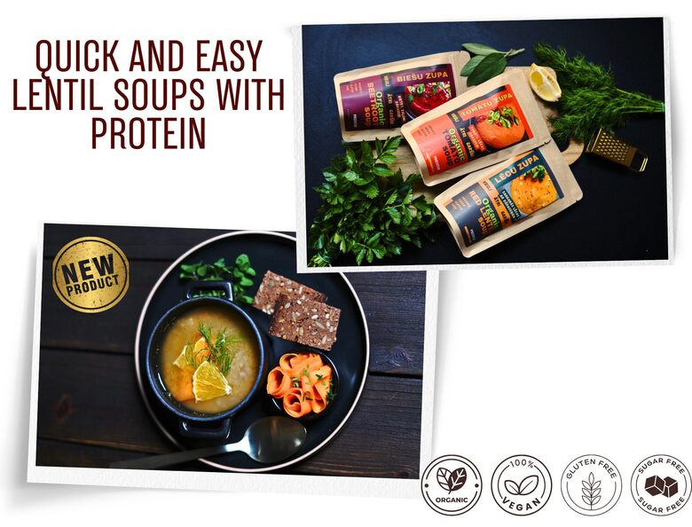 quick-to-prepare and healthy protein soups